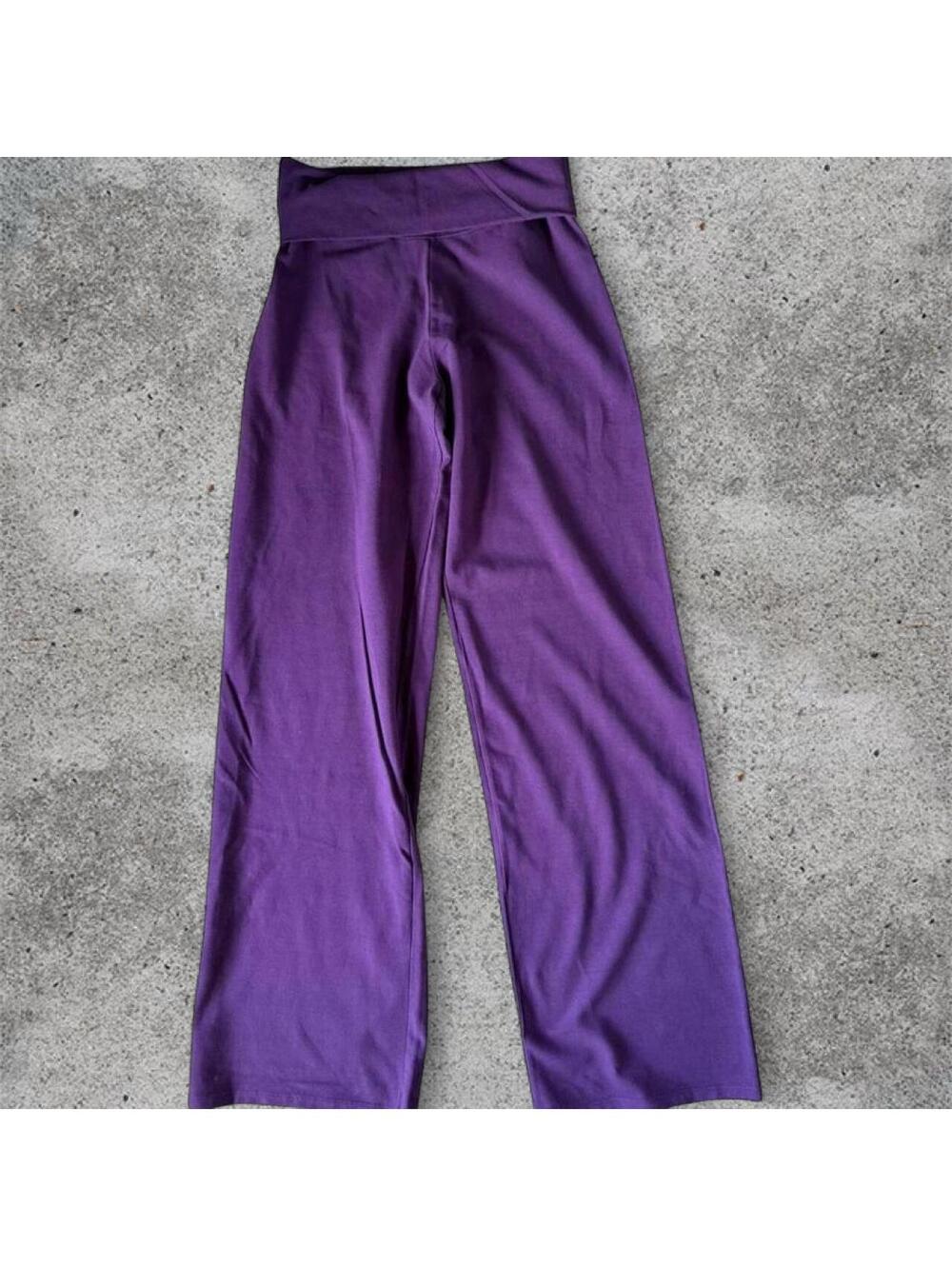 Brandy Melville deep purple priscilla pants